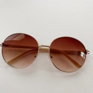 Round Ombre Sunglasses